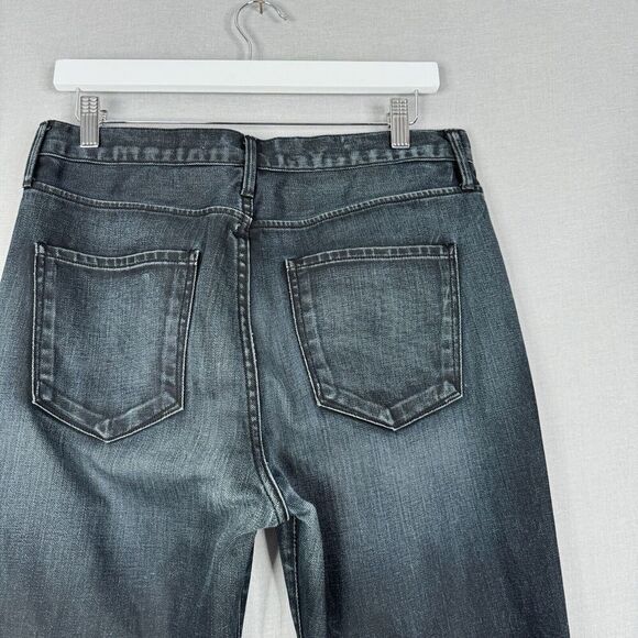 AYR Womens Jeans 28 Blue Slouchy Distressed Knee Straight Y2K 90s Grunge Denim - Picture 11 of 15